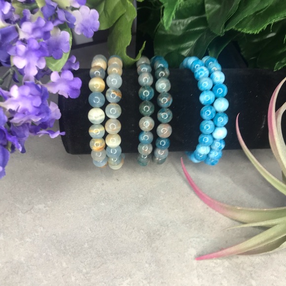 One left Apatite Crystal/Gemstone Bracelet - Picture 5 of 5